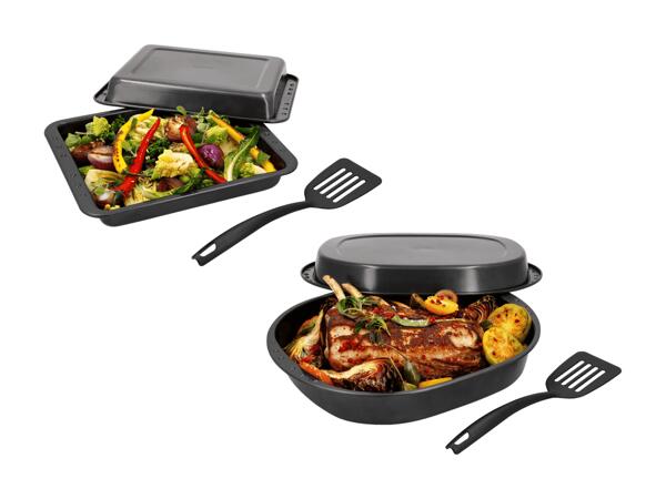 Set de plats à four, de moules, 3 pièces