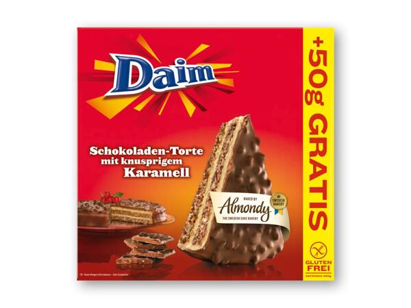 ALMONDY Milka-, Toblerone- eller Daimtærte