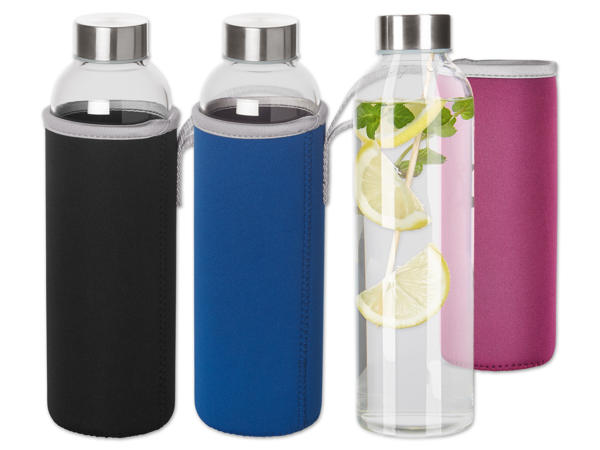 ERNESTO(R) Glas-Trinkflasche