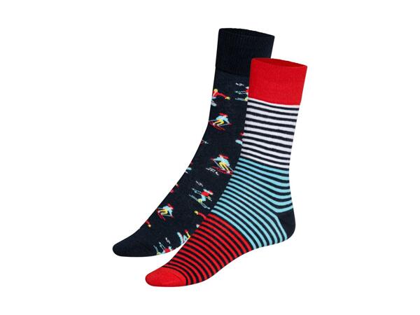 Men's or ladies' socks, 2 pairs