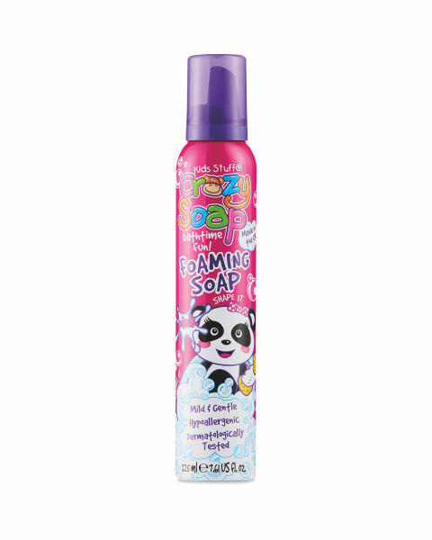 Crazy Kids Pink Foam Soap