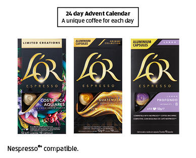 L'Or Coffee Capsule Advent Calendar