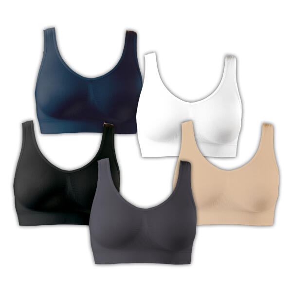 Komfort-BH 5er-Pack