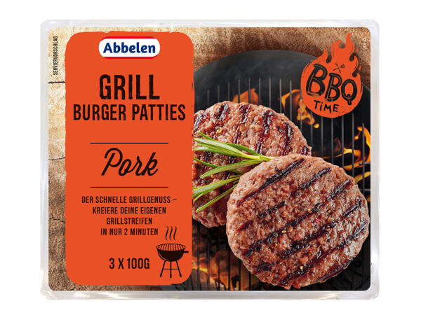 Grill Burger Patties