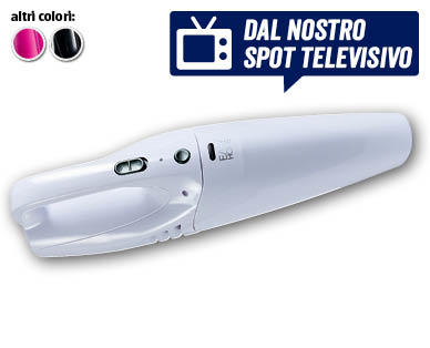 EASY HOME(R) Aspirapolvere manuale a batteria