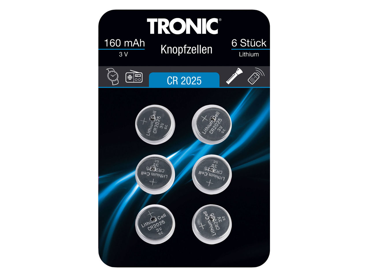 TRONIC(R) Knapceller 6-pak