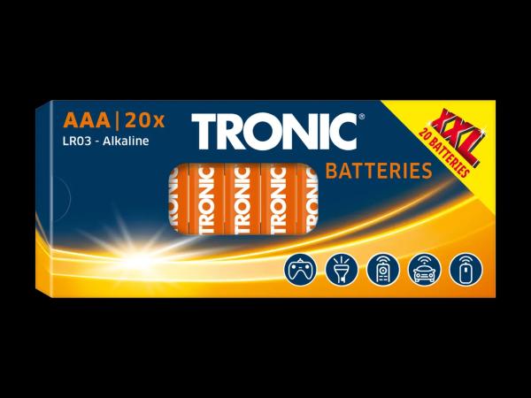 Piles super alcaline AAA XXL