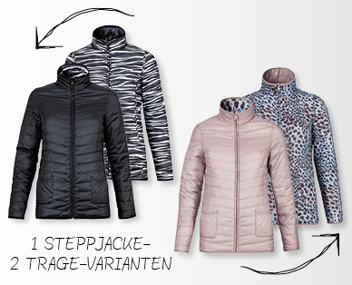 BLUE MOTION COLLECTION Damen-Steppjacke