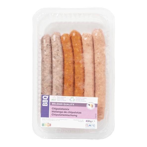 Mélange de chipolatas, 6 pcs