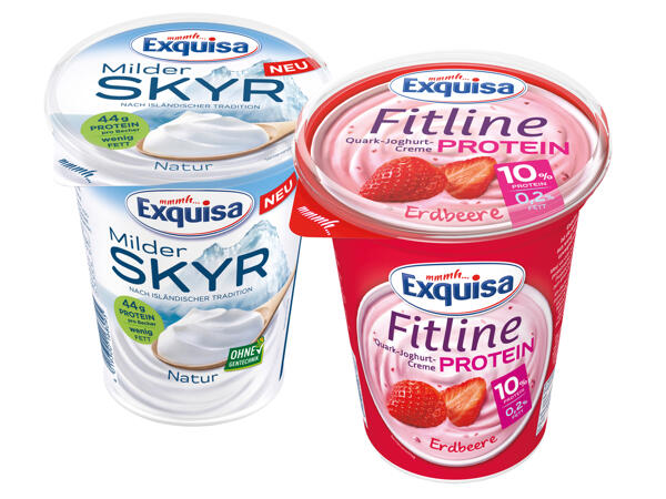 Exquisa Milder Skyr Fitline Protein