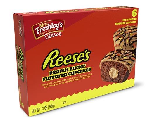 Mrs. Freshley's 
 Reese's Peanut Butter Cupcakes