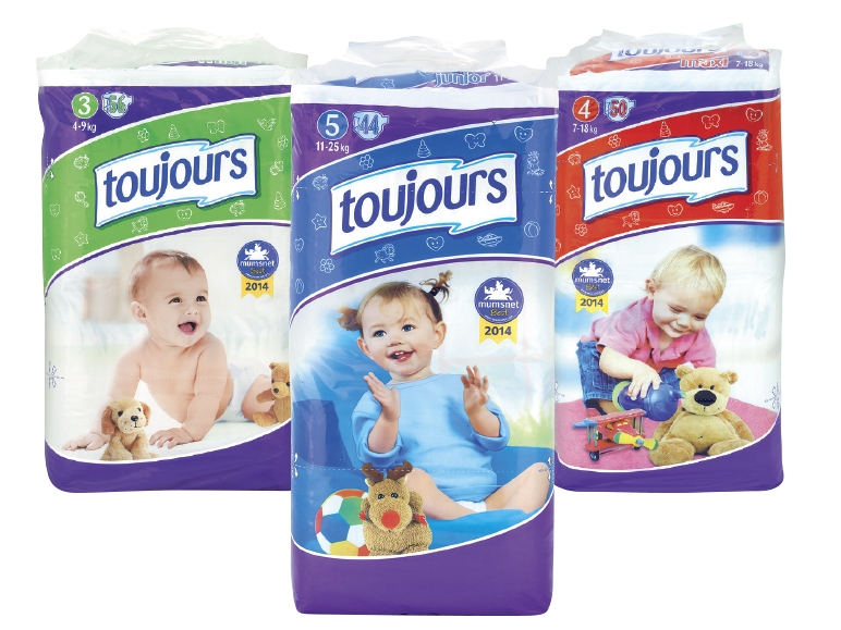 TOUJOURS Nappies