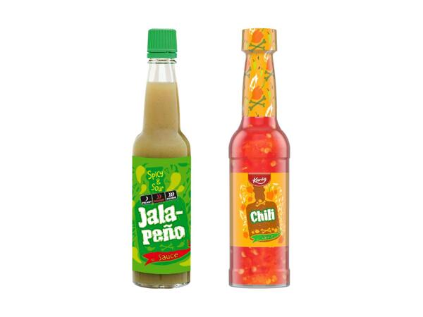 Chilisaucen