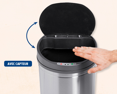 Poubelle avec capteur EASY HOME(R)