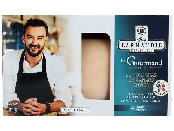 Larnaudie x Cyril Lignac Le gourmand coque foie gras canard entier