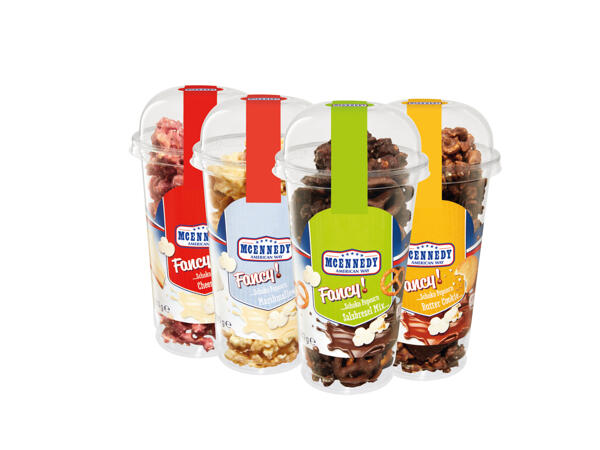 Popcorn med choklad