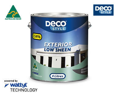 Exterior Low Sheen Paint Monument 4L