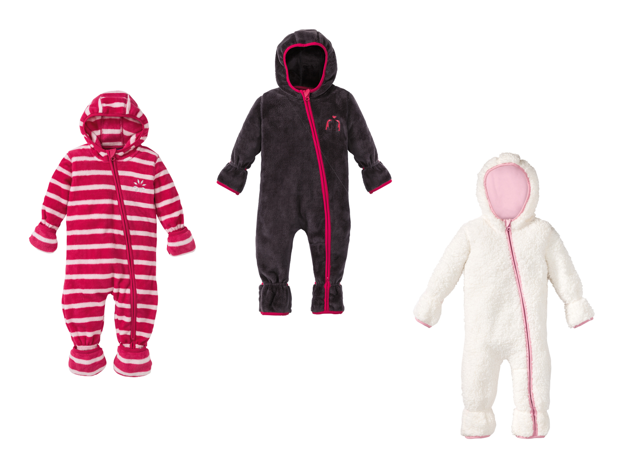 Combinaison en polaire pour bébé1