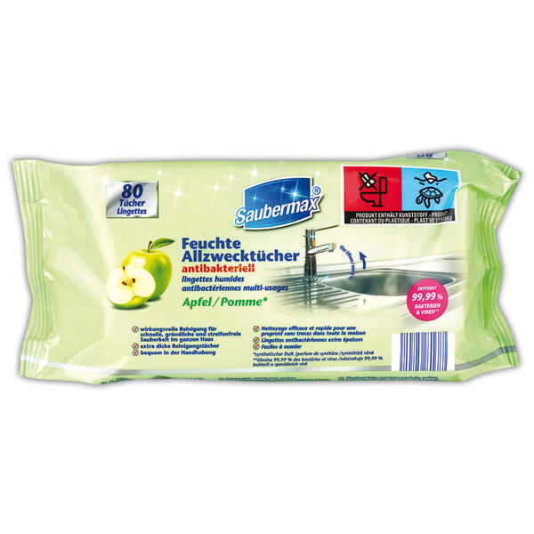 Feuchte Allzwecktücher