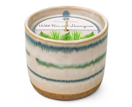 Huntington Home 
 Ceramic Candle