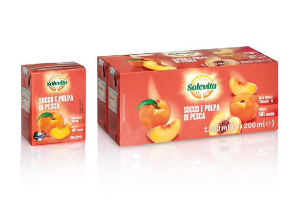 Peach Juice and Pulp