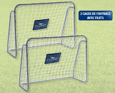 Cage de football avec mur de tir au but/Cages de football avec filets CRANE(R)
