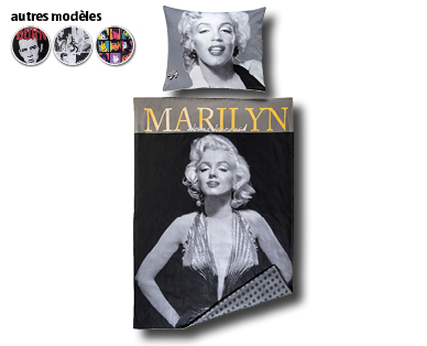 Parure de lit en satin Mako RADIO DAY™