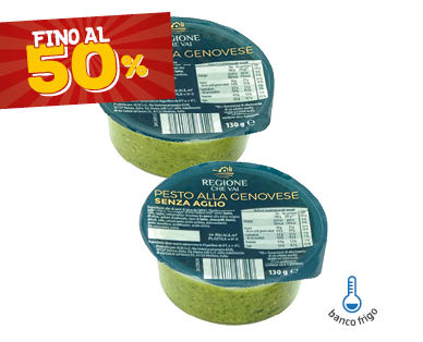 REGIONE CHE VAI Pesto alla genovese