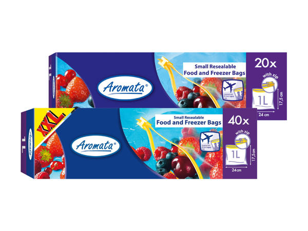 Freezer Bags with Ziplock XXL