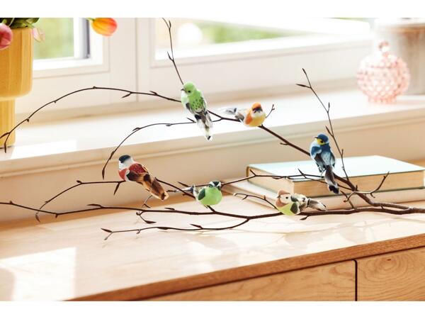 Decorative clips, 6 pieces