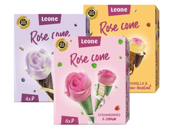 Rose Ice Cream Cones