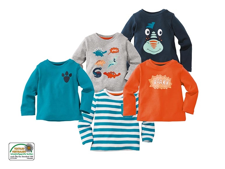 Langarmshirts, 2er