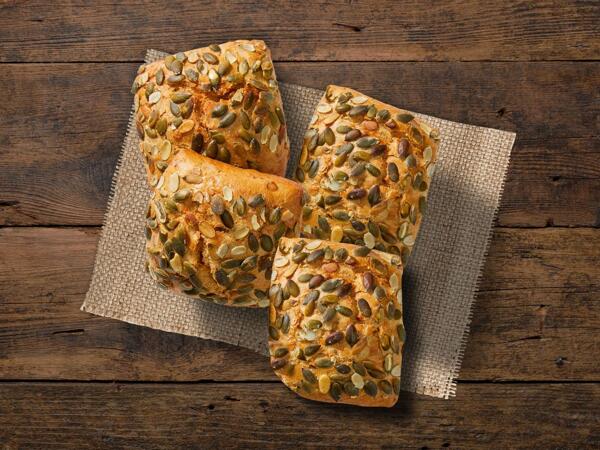 Petit pain aux graines de courge
