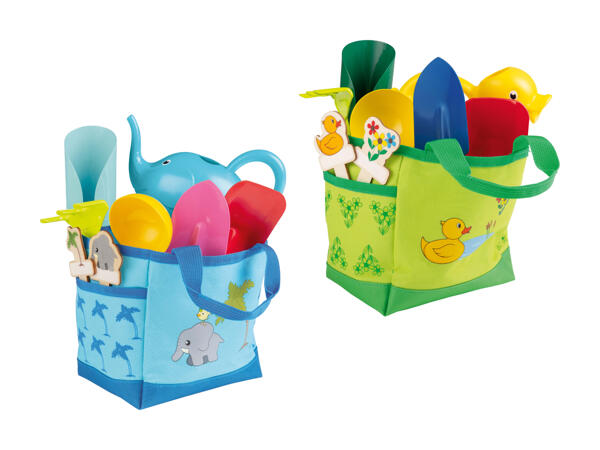 Sac de jardinage pour enfants, 9 pièces