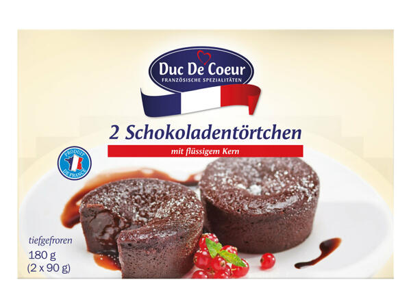 DUC DE COEUR Schokoladentörtchen