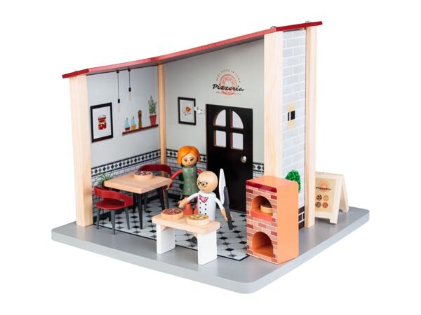 Playtive Wooden Room Play Set
