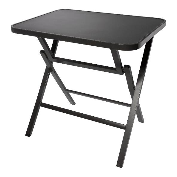 BELAVI(R) 				Table pliante en aluminium