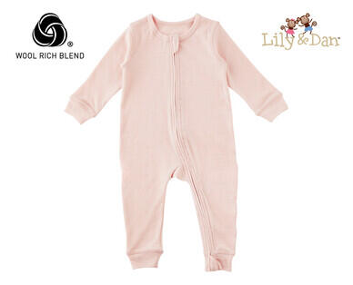 Merino Wool Blend Infant Coverall