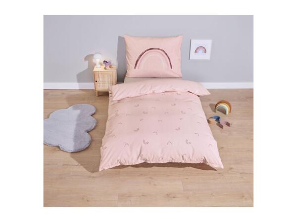 Livarno Home Kids' Reversible Bedlinen - Single Pink