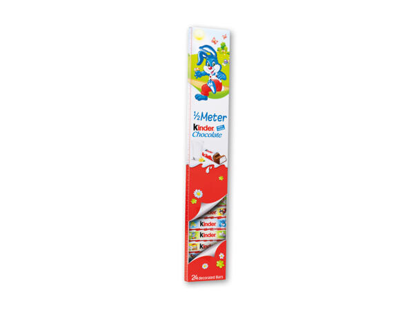 Kinder 1/2 meter chokolade