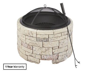 Stone-Look Fire Pit