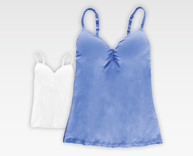 Top avec soutien-gorge intégré pour femmes BLUE MOTION