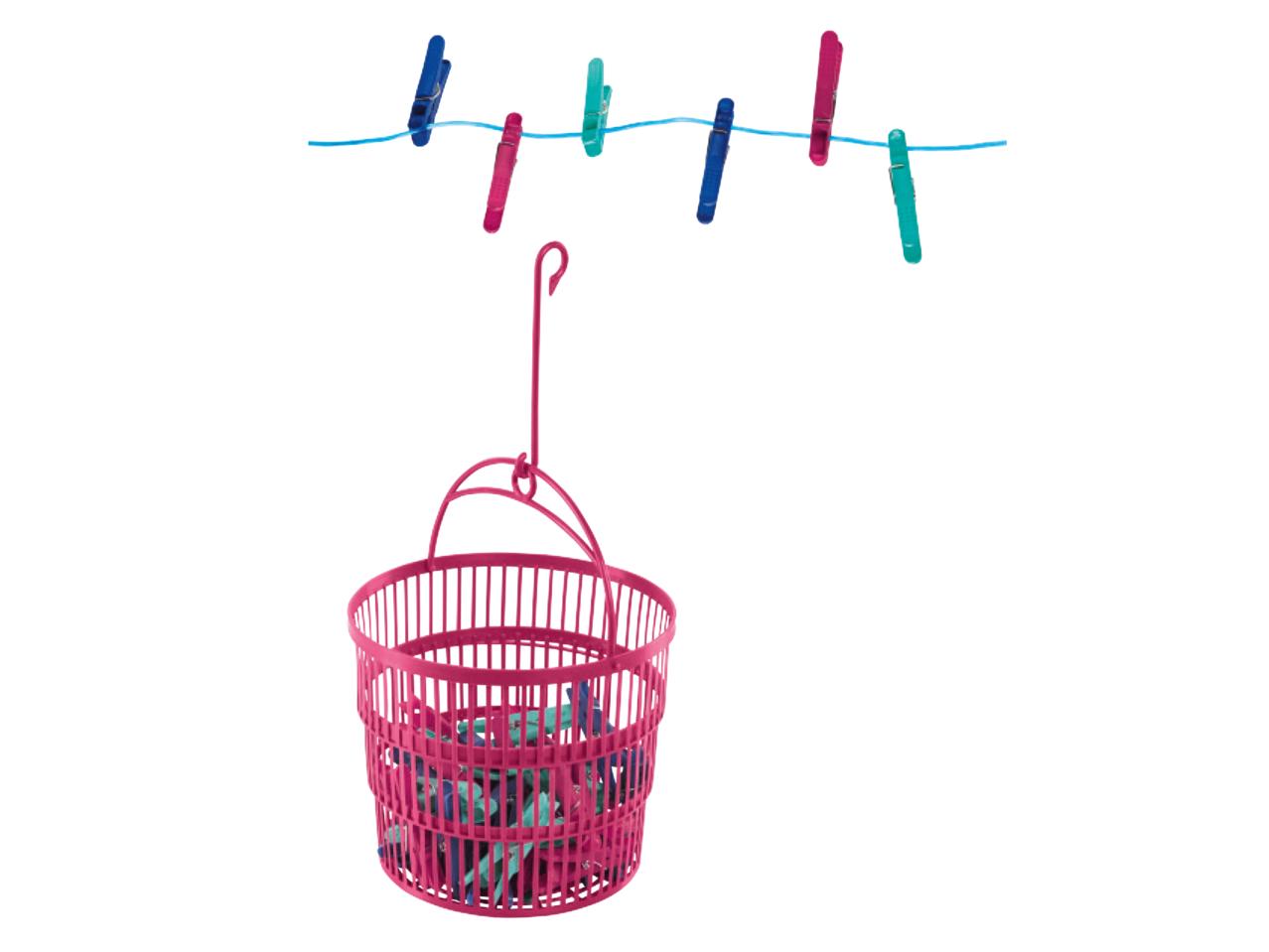 AQUAPUR Peg Basket/ Clothes Pegs