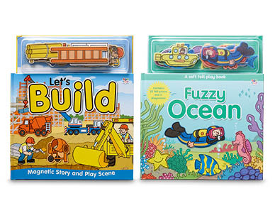 Fuzzy Felt or Magnetic Kids Books