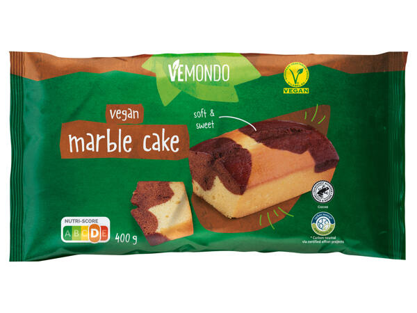 Gâteau marbré végane