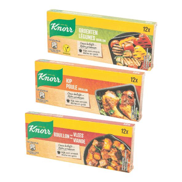 KNORR(R) 				Bouillonblokjes original, 12 st.