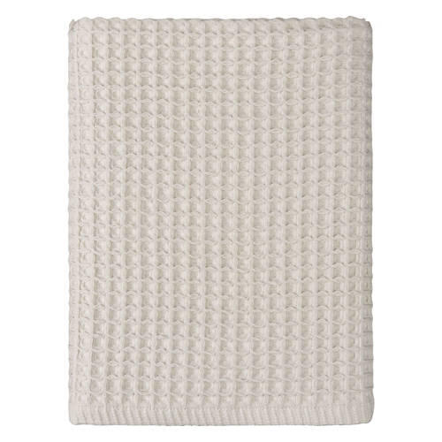 Super Soft Bath Towel - Gray Waffle