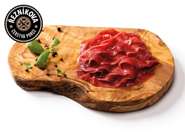 HOVĚZÍ CARPACCIO