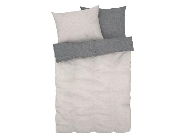 Double reversible chambray winter bedlinen