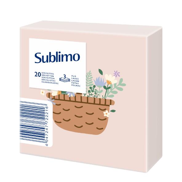 SUBLIMO(R) Serviettes, 20 pcs